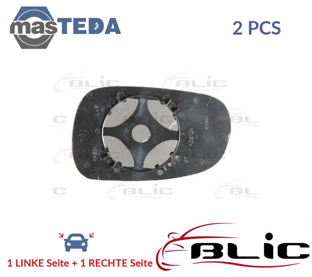 6102-02-0904P AUßENSPIEGEL SPIEGELGLAS PAAR BLIC 2PCS NEU OE QUALITÄT