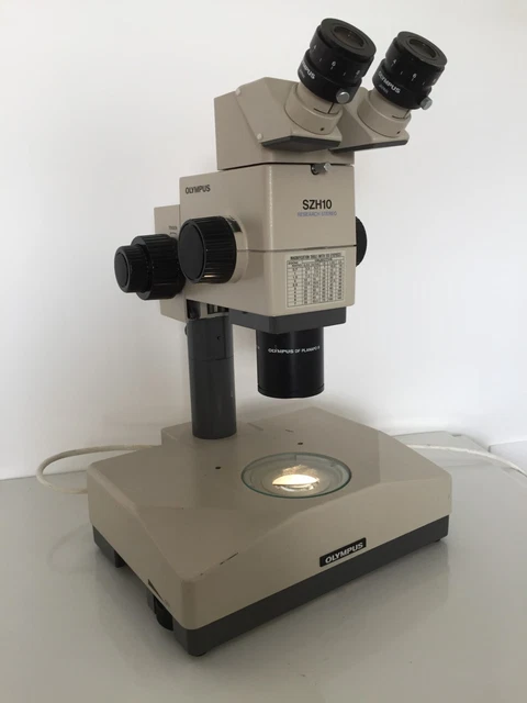 Olympus SZH10 Stereo Zoom Microscope DF PlanApo 1X & SZH-ILLK Trans illumination Olympus SZH10 Stereo Zoom Microscope DF PlanApo 1X & SZH-ILLK Trans illumination