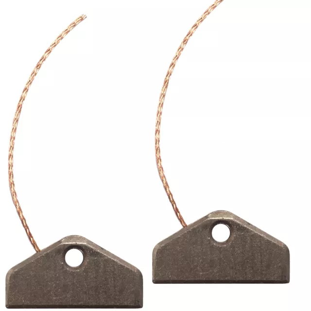 2x Balais de Charbon pour Miele Sèche-linge Sans Support Wie Org 5153702 4490382