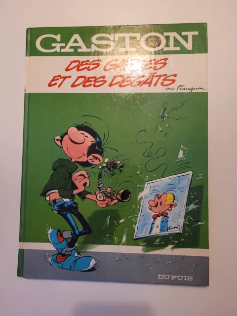 Gaston Lagaffe - Tome 6 - Des gaffes et des dégâts - Franquin - EO 1968 - TTBE