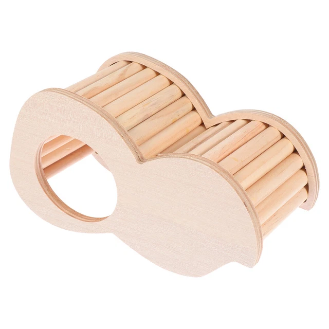 1pc Holz Hamster Unterschlupf Ratte Hideaway Holz Hamster Unterschlupf Hütte Ham