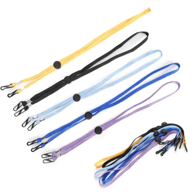 5pcs Nylon Face Cover Lanyard Face Cover Strap Holder Accessory 2BB