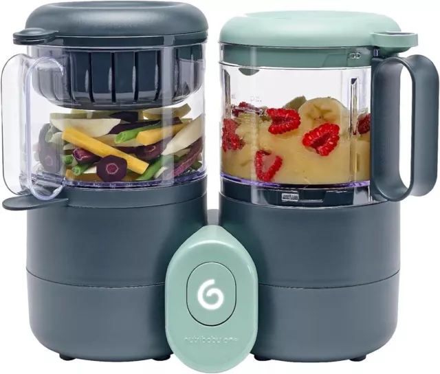 Babymoov Nutribaby One 4-in-1 Baby Food Maker, Blender & Steamer