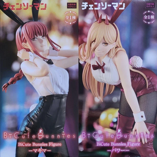 FuRyu 2024 Chainsaw Man Power & Makima BiCute Bunnies 2-Figure Set