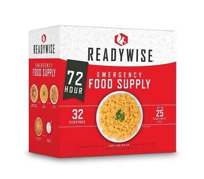 Wise Company 72 Hour Emergency Food Supply- 32 servings Made in USA