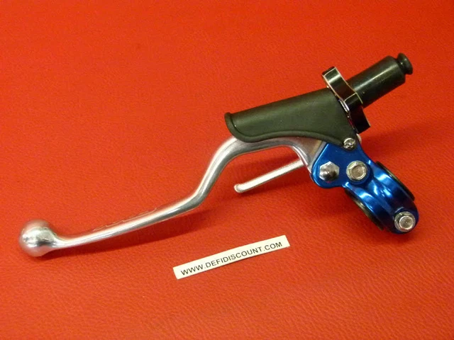 Demi Cocotte Avec Levier De Starter – CNC Alu Bleu Pour Moto Et Quad – Sans Marque