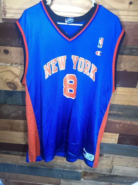 Vintage John Wallace NY Knicks Champion Jersey NWT New York 90s NBA  basketball – For All To Envy