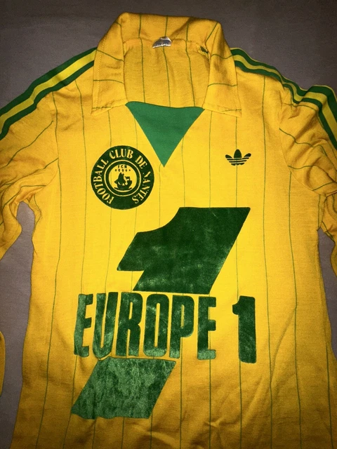 Maillot Vintage FC Nantes 2007/2008 - AIRNESS - Jaune - Taille XL
