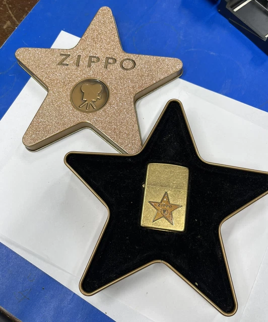 Zippo 2001 Hollywood Stars Leading Light Coty Lighter Sealed In Box C668