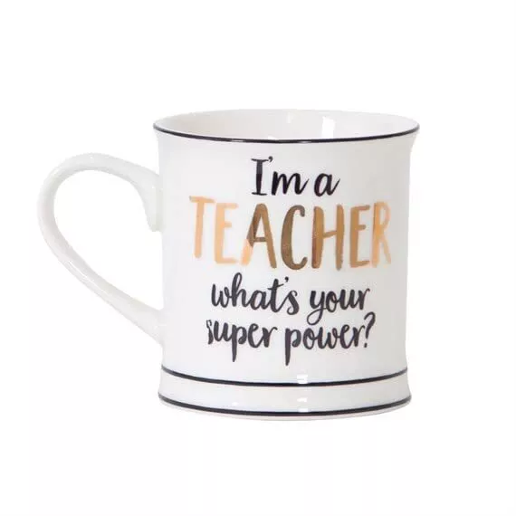 Sass & Belle Teacher Superpower Mug