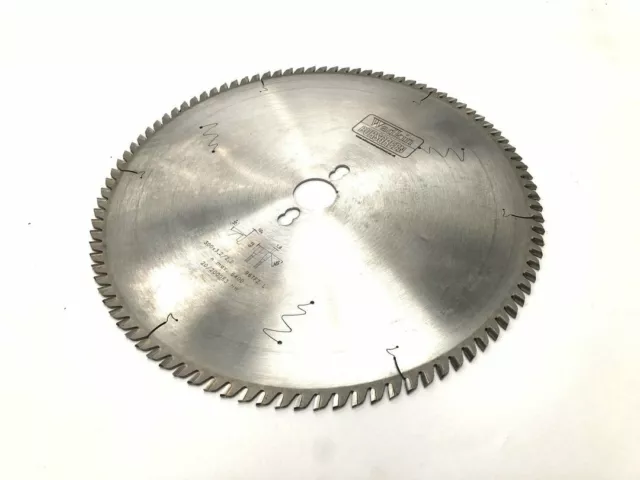 300mm Dia x 96 Tooth TRIPLE CHIP Precision Sawblade GENUINE Wadkin Bursgreen