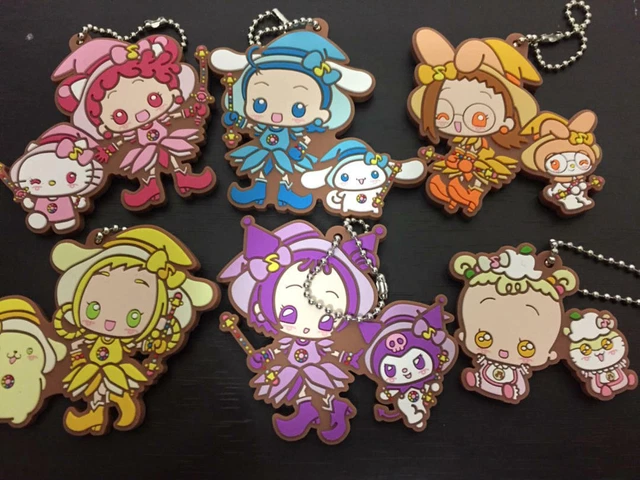 Lot 8 Figurines Caoutchouc Bandai - Blue Lock X Sanrio - Série Limitée 2024 Japon