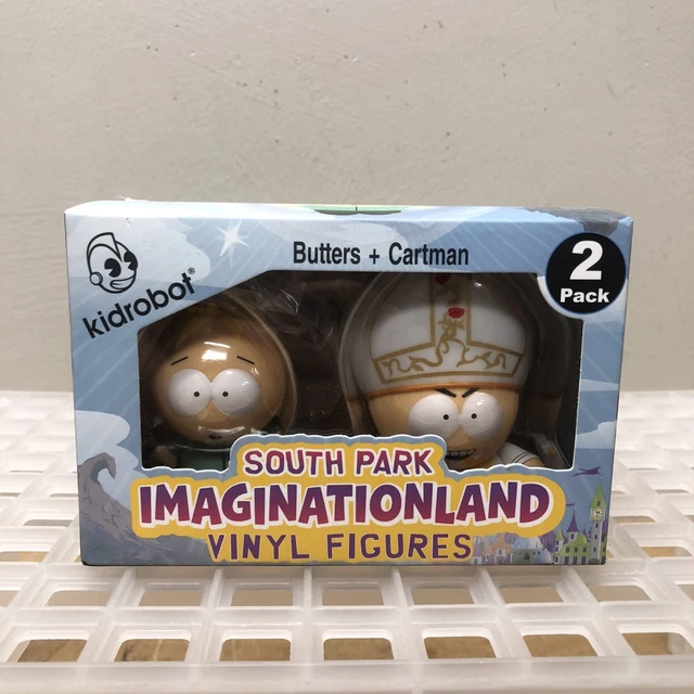 Kidrobot South Park Imaginationland Pope Cartman & Butters Vinyl Figures New! Kidrobot South Park Imaginationland Pope Cartman & Butters Vinyl Figures New!