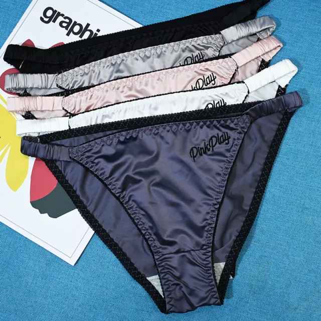 5 Pcs Sexy Underwear Women Set Panties Knickers Brazilian High Leg Bikini Thongs