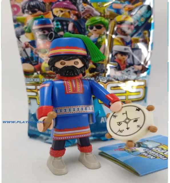 Playmobil Serie 25 Figura Sami Laponia Arabe Ref 71455 Sobres Sorpresa Figuras