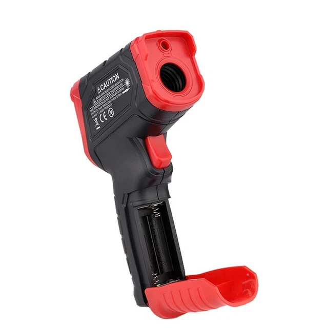 Termometro Bbq Termometro A Infrarossi Senza Contatto - Pistola Laser Per Cucina, Forno, BBQ, Gamma -50°C A 420°C, Grigio Cucina Forno BBQ