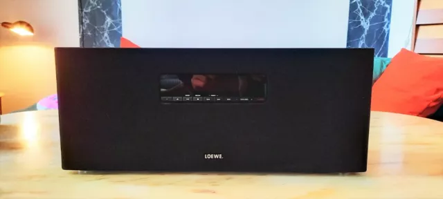 Loewe Soundbox, bon état, compatible Iphone & Ipod, USB, AUX, CD, FM/AM