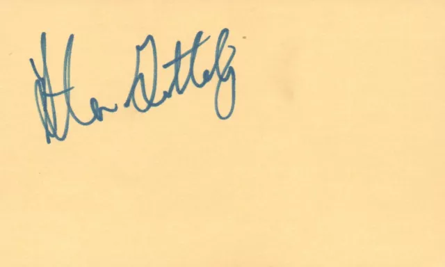 Steven Gutenberg Actor 1979 TV Movie Autographed Signed Index Card