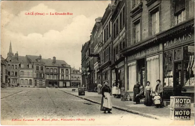 CPA Gace Orne - La Grande Rue (800377)