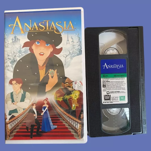 Anastasia (VHS, 1998) Free Shipping!