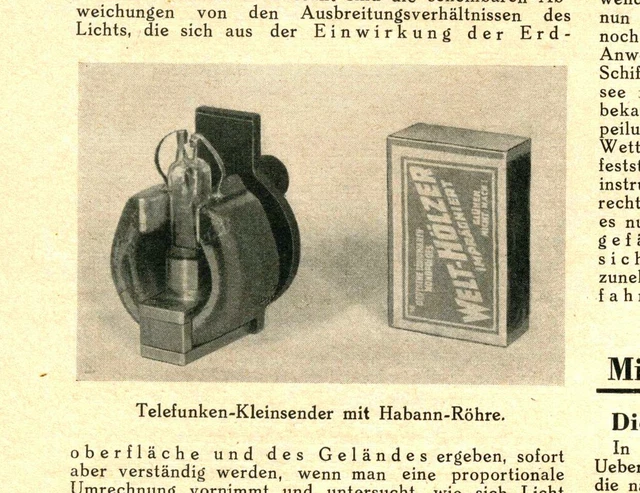 "TEMPOPHOT Belichtungsmesser EUROPA Licht-Tongerät" 1935 Report in" KINOTechnik"