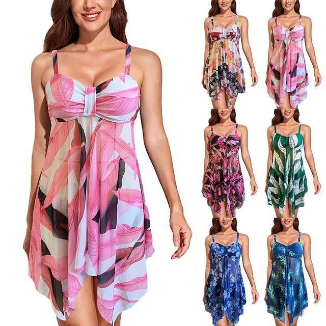Costume da bagno donna costume da bagno senza maniche cinturino spaghetti costumi da bagno estivi
