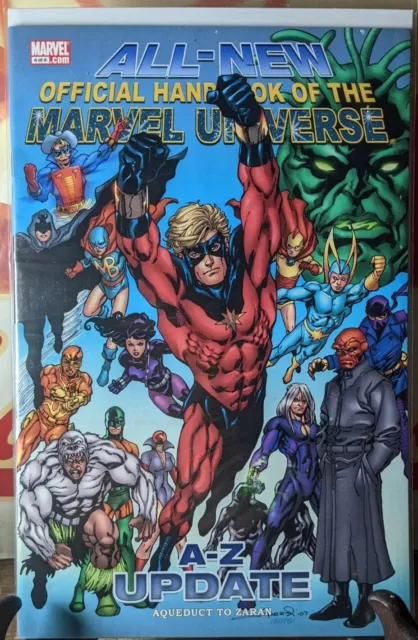 All New Official Handbook Of The Marvel Universe #4 2007