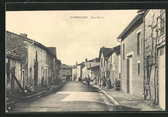 CPA Sommevoire, Rue Neuve, street view