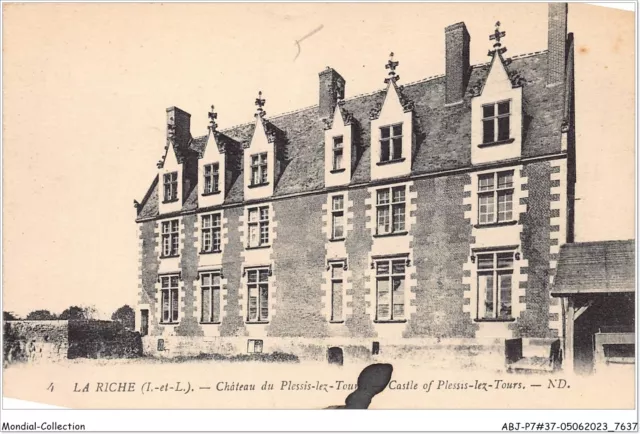 ABJP7-37-0632 - la riche - chateau du PLESSIS-LES-TOURS