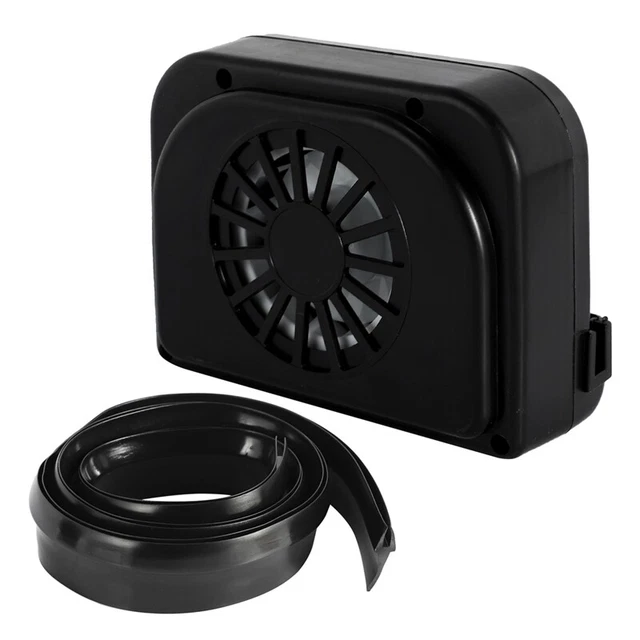 SOLAR POWER CAR Window Fan Auto Ventilator Cooling Vehicle Portable 17