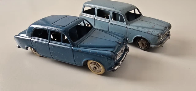 DINKY TOYS n° 24 F 403 Peugeot familiale bleue ( pas ATLAS )- boîte