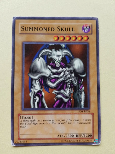 SUMMONED SKULL YUGIOH - (6 Stars) 70781052 SDY-E004 - Lightly used £0.99 -  PicClick UK