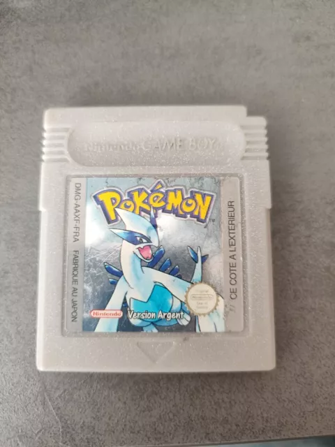 Pokémon Version Argent (Nintendo Game Boy Color, 2001)