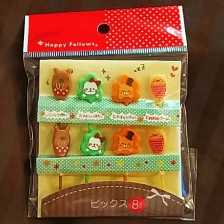 Happy Fellowes Picks 8pieces Food Pick