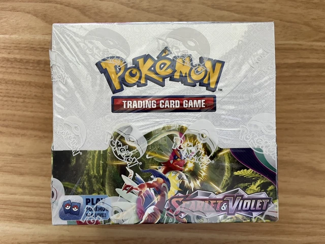 Pokemon Scarlet & Violet 36 Booster Display Englisch NEU OVP Karmesin Purpur