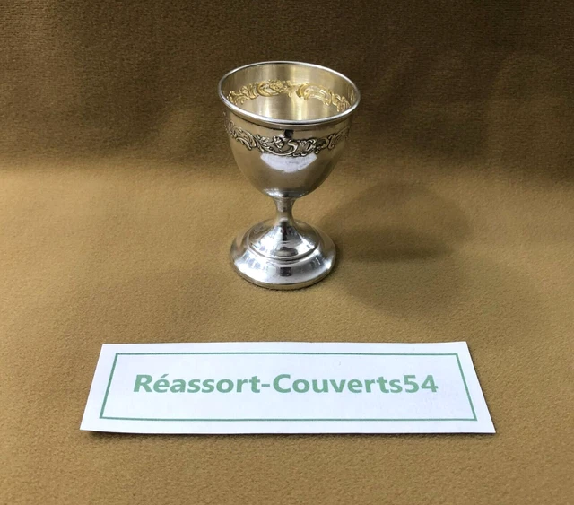 Coquetier En Argent Massif Intérieur Vermeil – Orfèvre ES (16g) (Occasion)