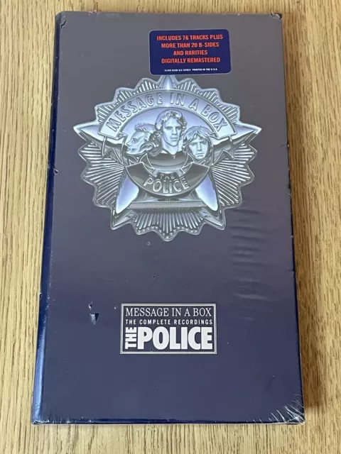 The Police Message in the Box The Complete Recordings Brand New Sealed Damaged