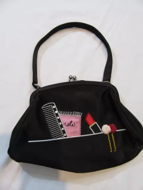 Debenhams black clutch bag outlet