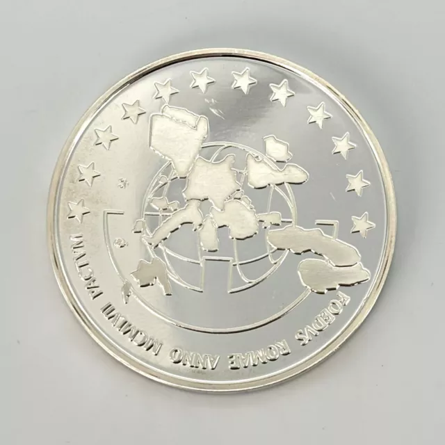 Belgien 5 ECU 1997 Sterling Silber 925 FOEDVS ROMAE ANNO MCMLVII PACTVM #274 2