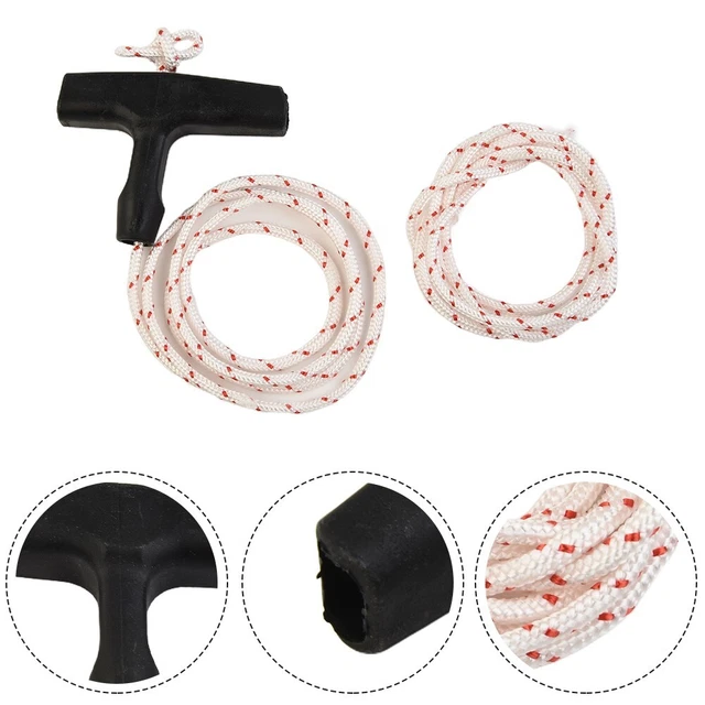 Starter Start Pull Handle & Rope W/ Spare Cord Rope For STIHL TS400 TS410 TS420