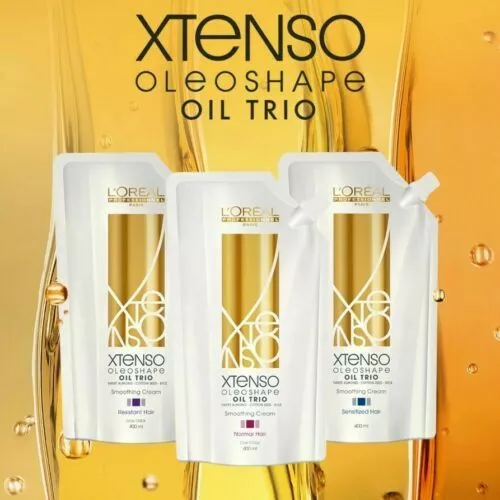 L'Oreal Loreal  X-Tenso Straightener Smoothing Cream Sensitized Hair 1+2 perm AD