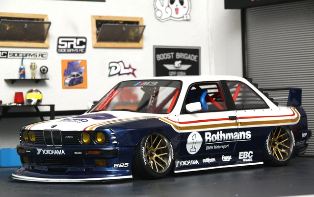 RC Drift Car BMW M4 G82 1/10 Scala 4WD RTR – Redcat Racing Personalizzata Verniciata Nera - 4