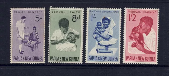 PNG 1964 Health Services Set of 4 MH
