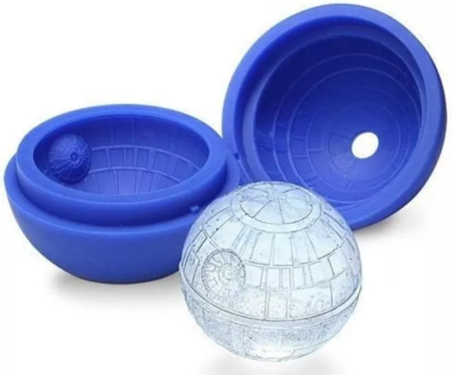 Star Wars DEATH STAR Ice Tray Cube Chocolate Jello Silicone Mold GZ317