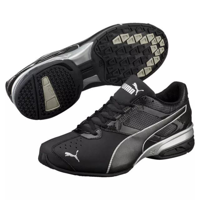 Puma Tazon 6 FM Herren Sneaker Schuhe Turnschuhe 189873 (Schwarz 03)