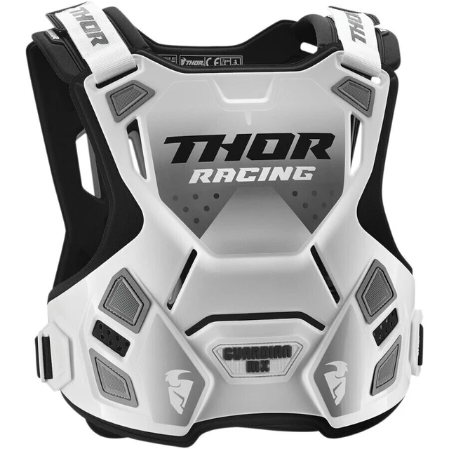 Thor Guardian MX protezione seno protezione petto bianca