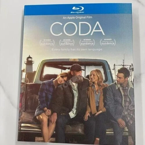 CODA Blu-Ray Best English Drama Deaf Family Movie 2021 Free Ship