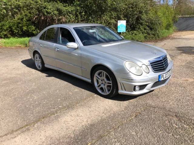 2003 Mercedes e55 amg 130k 500bhp x pipe fsh stacks of paperwork like e63 c63