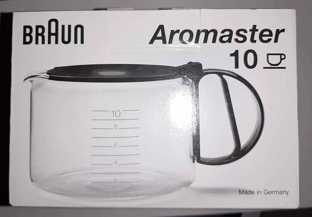 Braun 10-Tassen Glaskanne Aromaster KFK 10