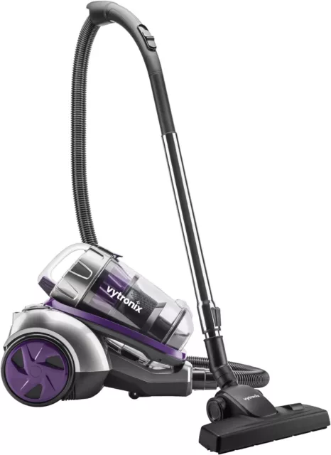 Animal Bagless Cylinder Vacuum Cleaner, 800w High Power Motor, 3 Litre Capacity